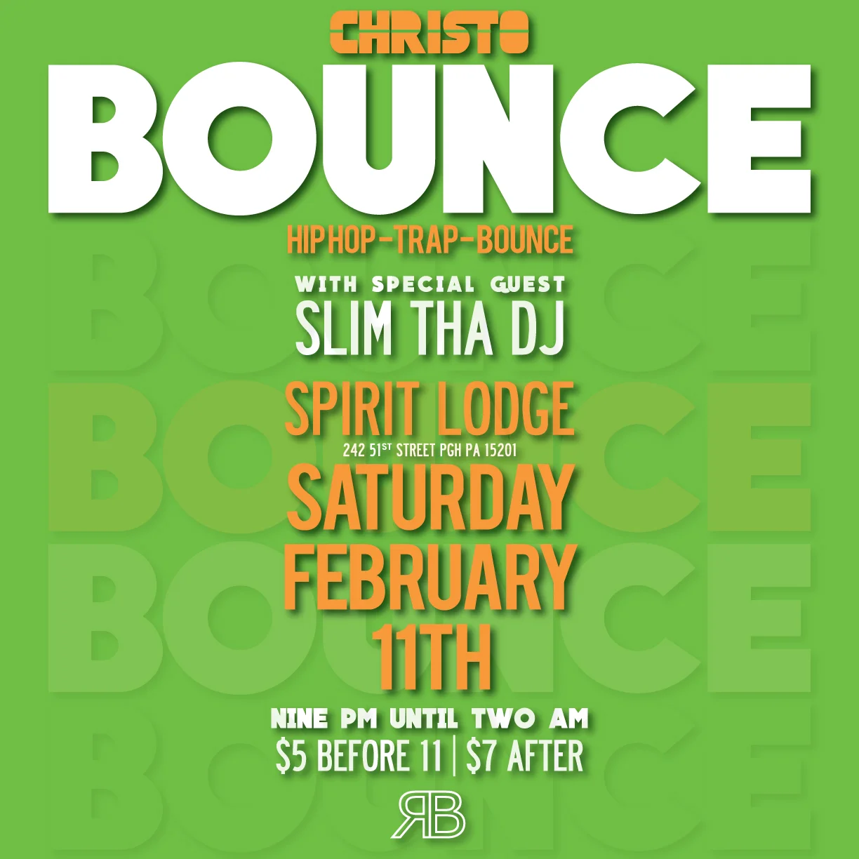 Lodge: BOUNCE: Hip Hop & Trap