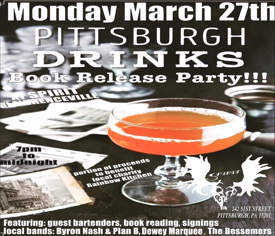 Pittsburgh Drinks Book Launch Party