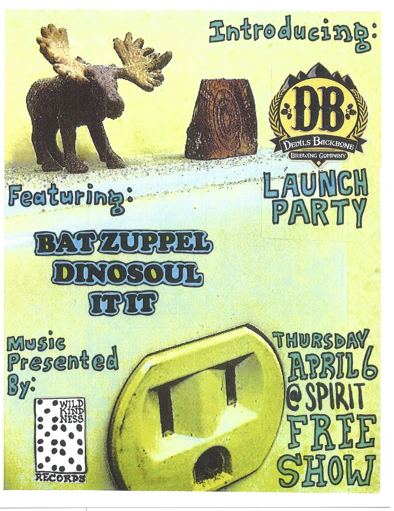 Free Show from Devil's Backbone ft. Bat Zuppel, Dinosoul, It It