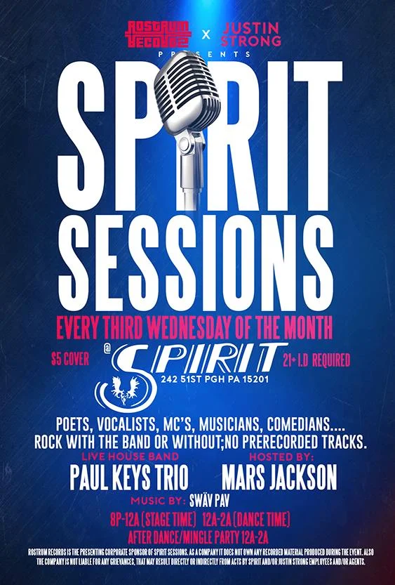 Spirit Sessions: Live Open Mic & Stage
