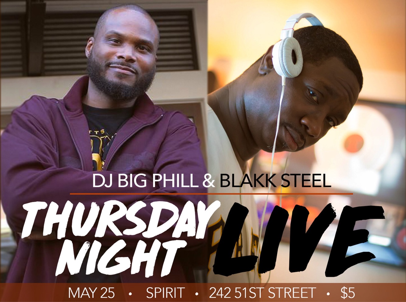 Thursday Night Live with DJ Big Phill and Blakk Steel