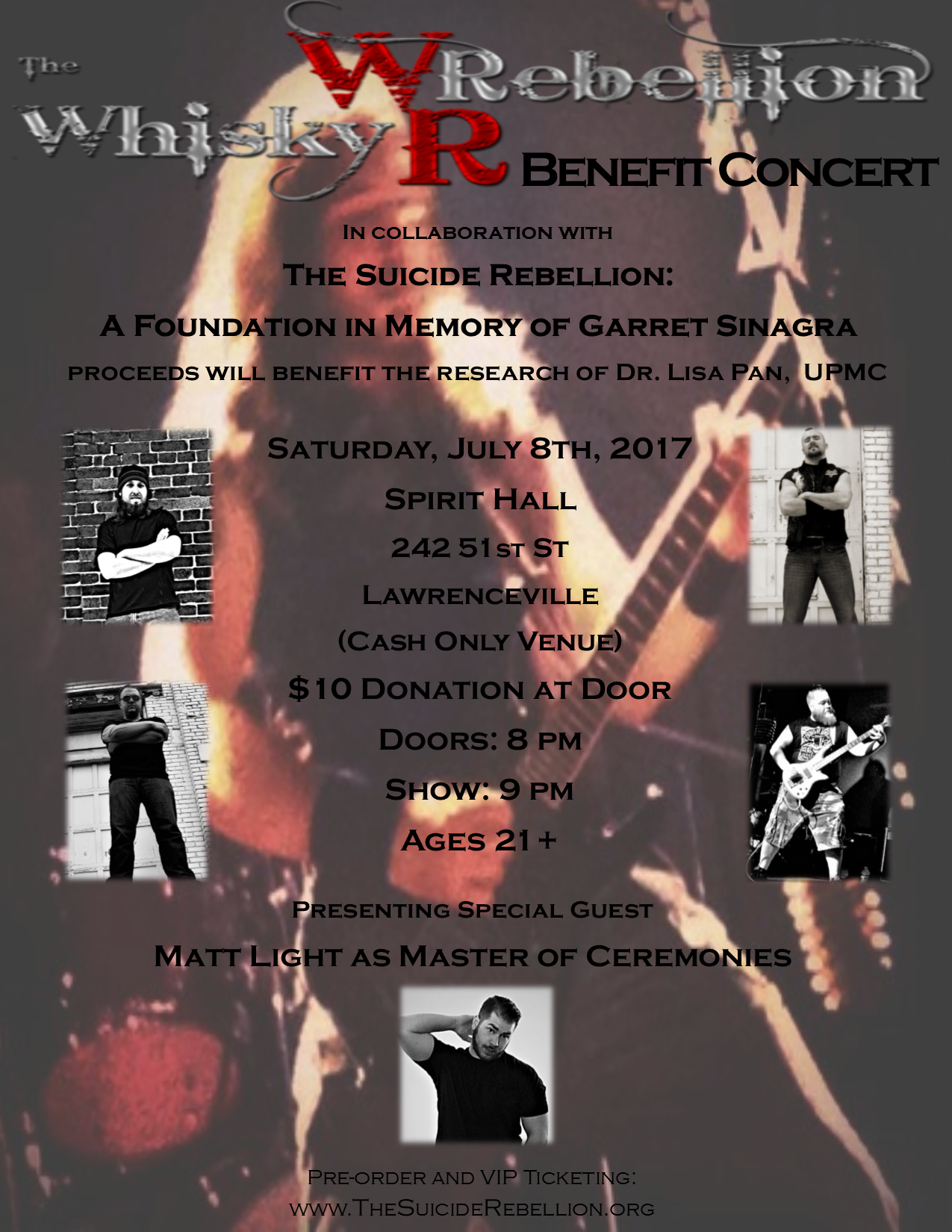 HALL: The Whisky Rebellion Benefit Concert