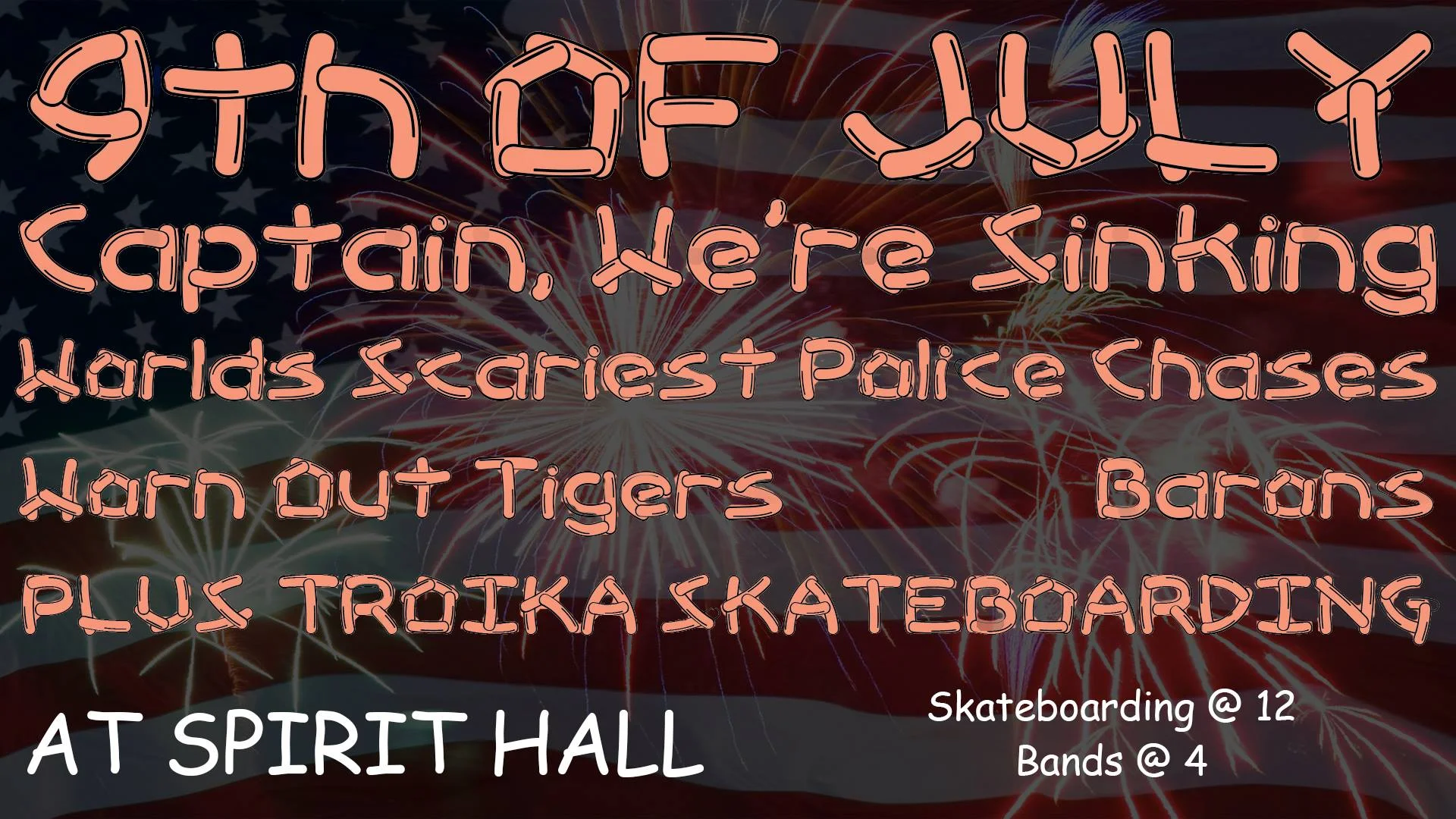 9th of July - Captain, We're Sinking - WSPC
