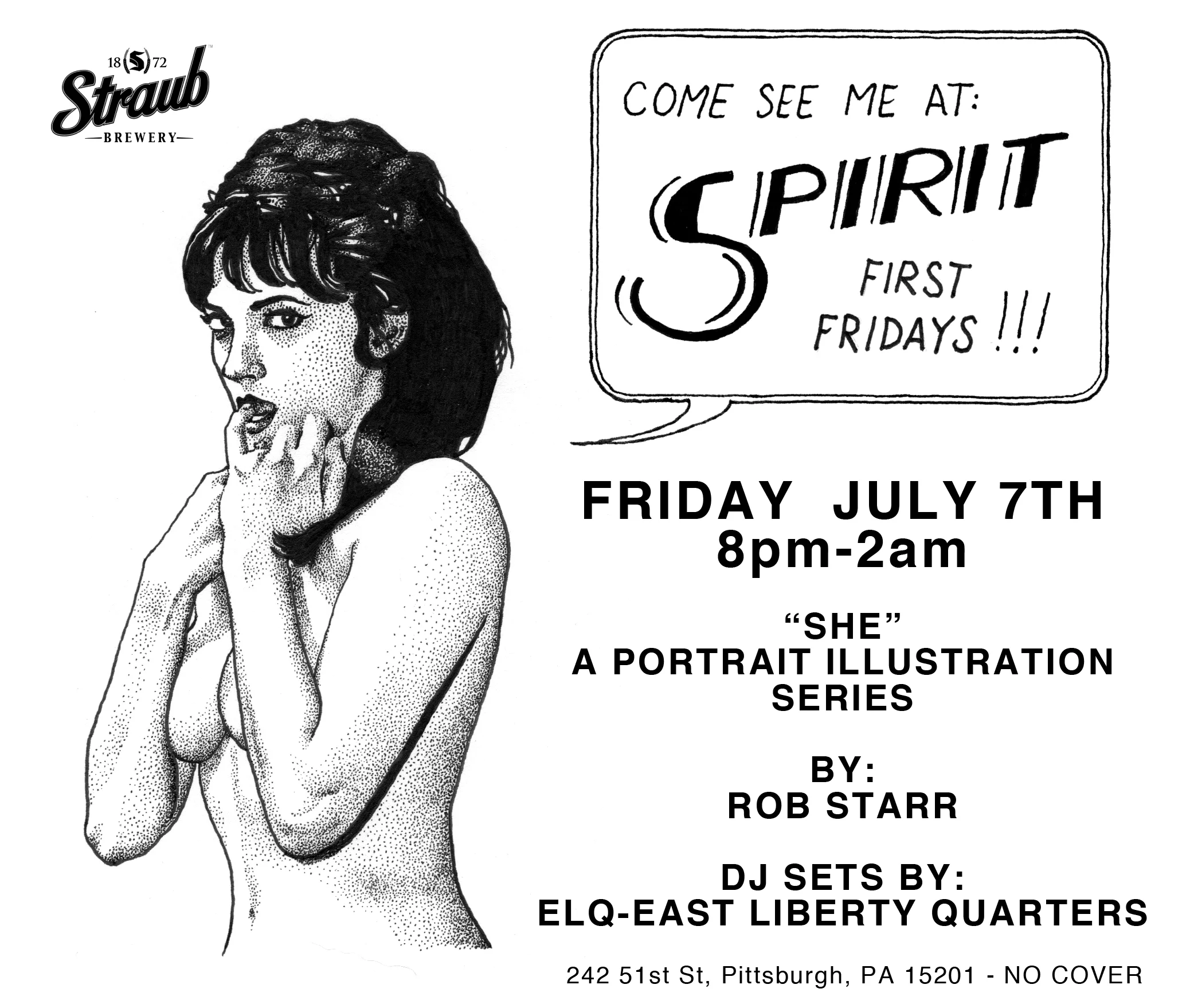 LODGE: Spirit First Friday w/ Rob Starr and ELQ