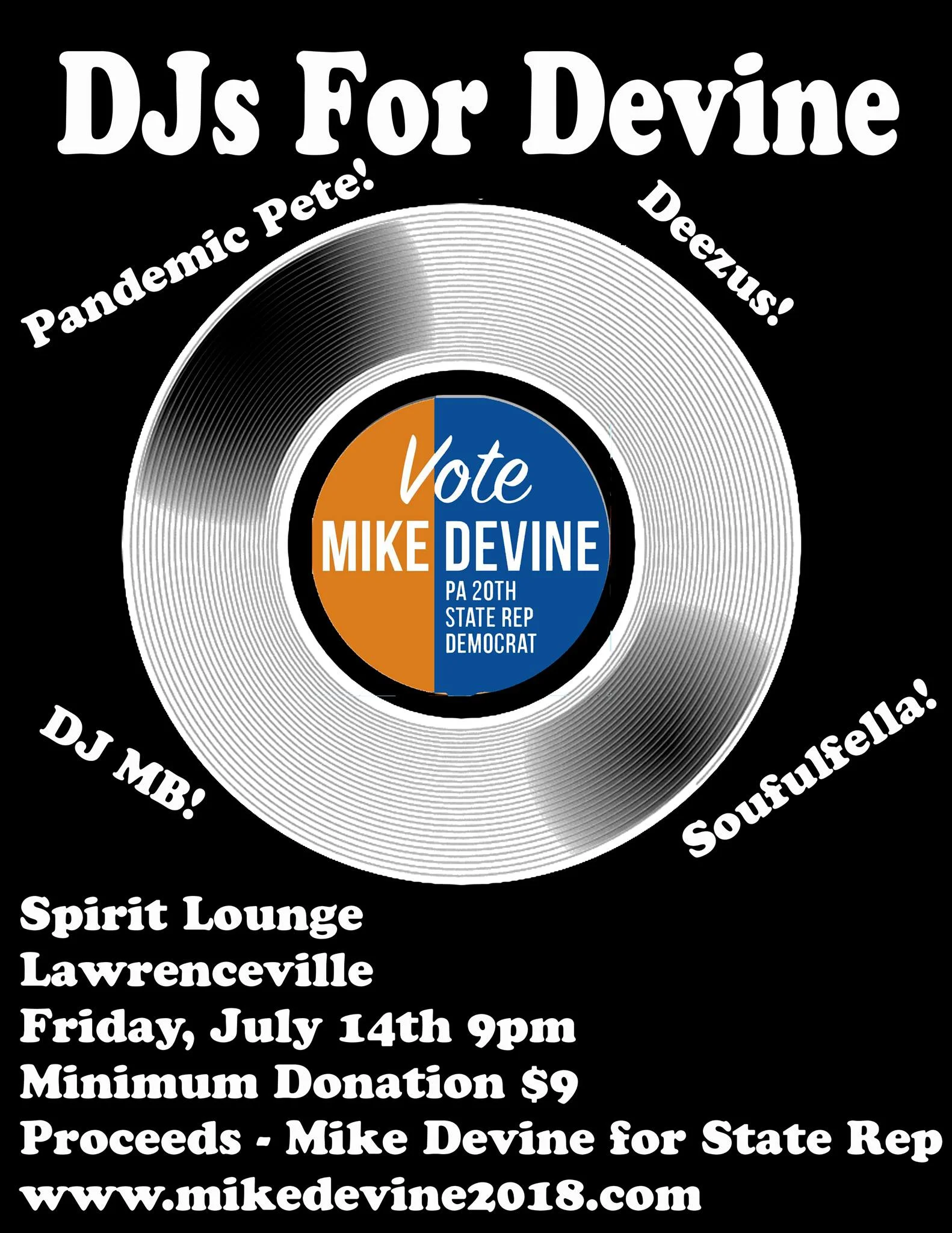 DJ Dance Party for Devine!