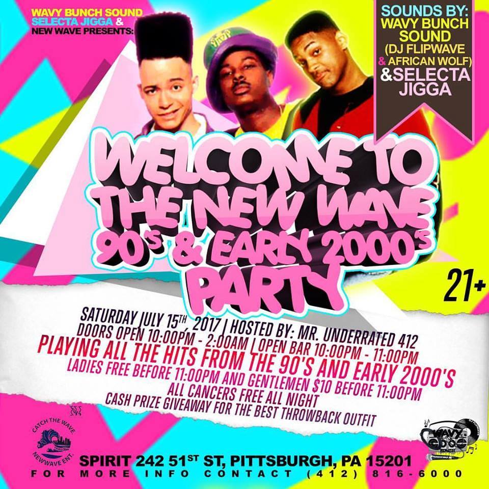 Hall: Welcome to the New Wave 90's & Early 2000's Party