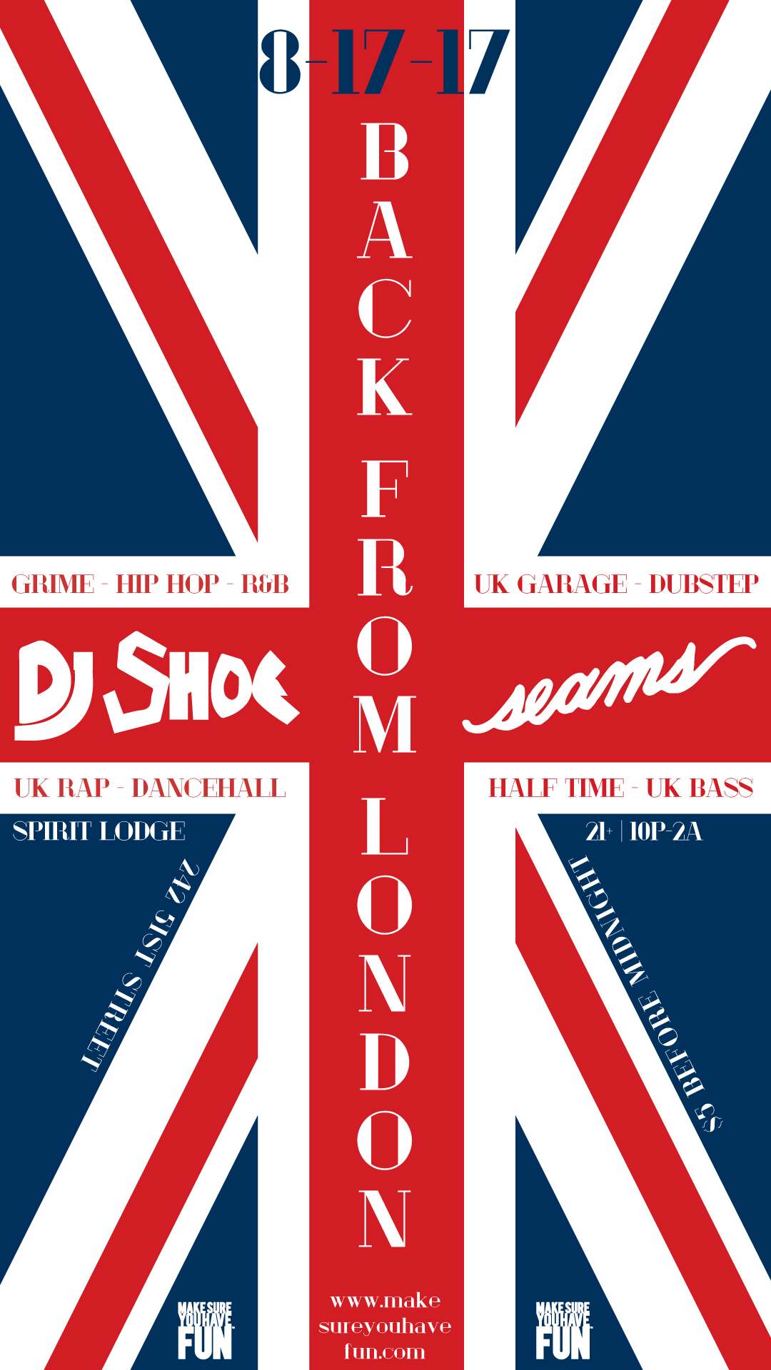 Back From London w/ DJ Shoe & Seams