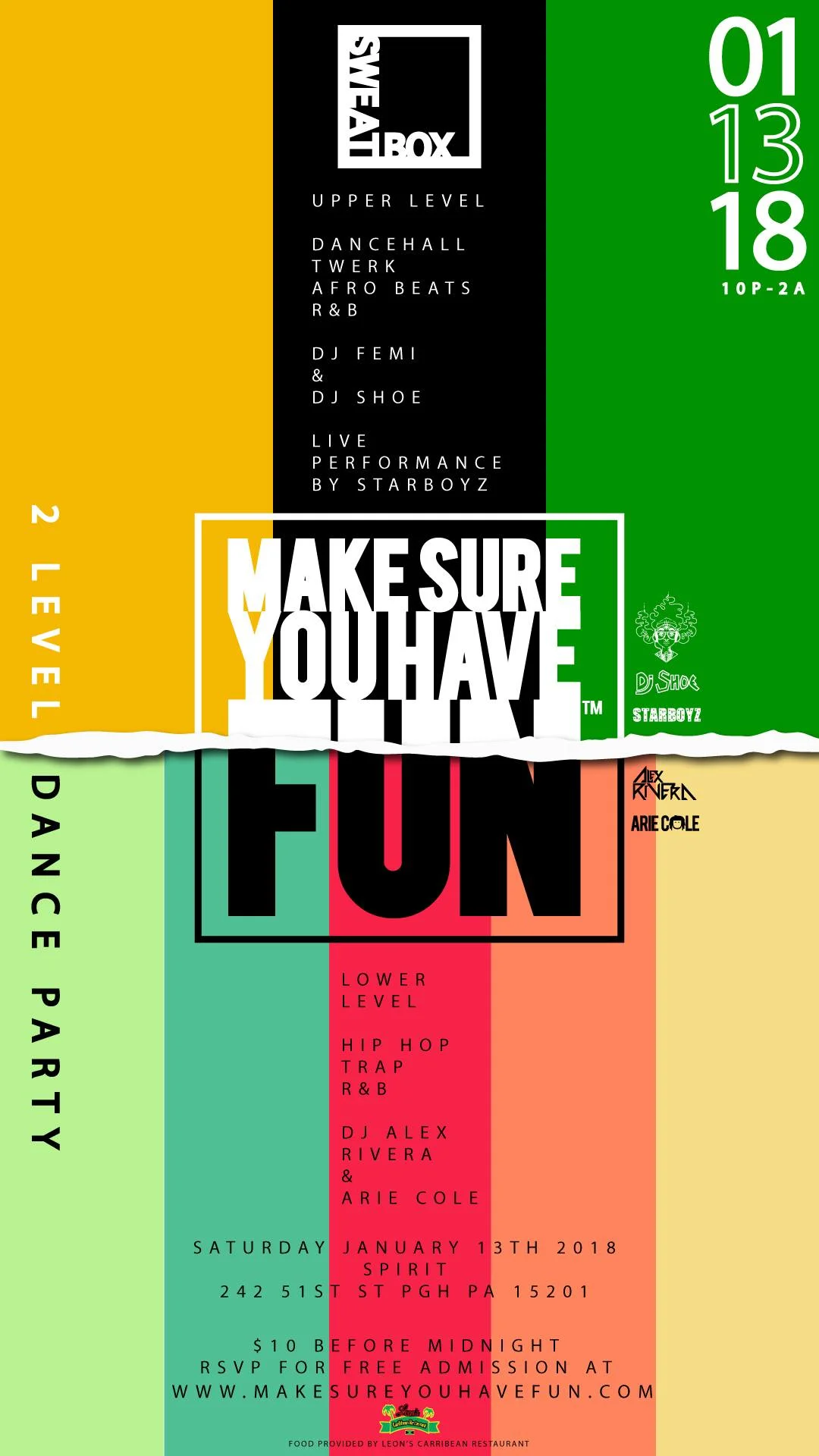 Both Floors: Make Sure You Have Fun