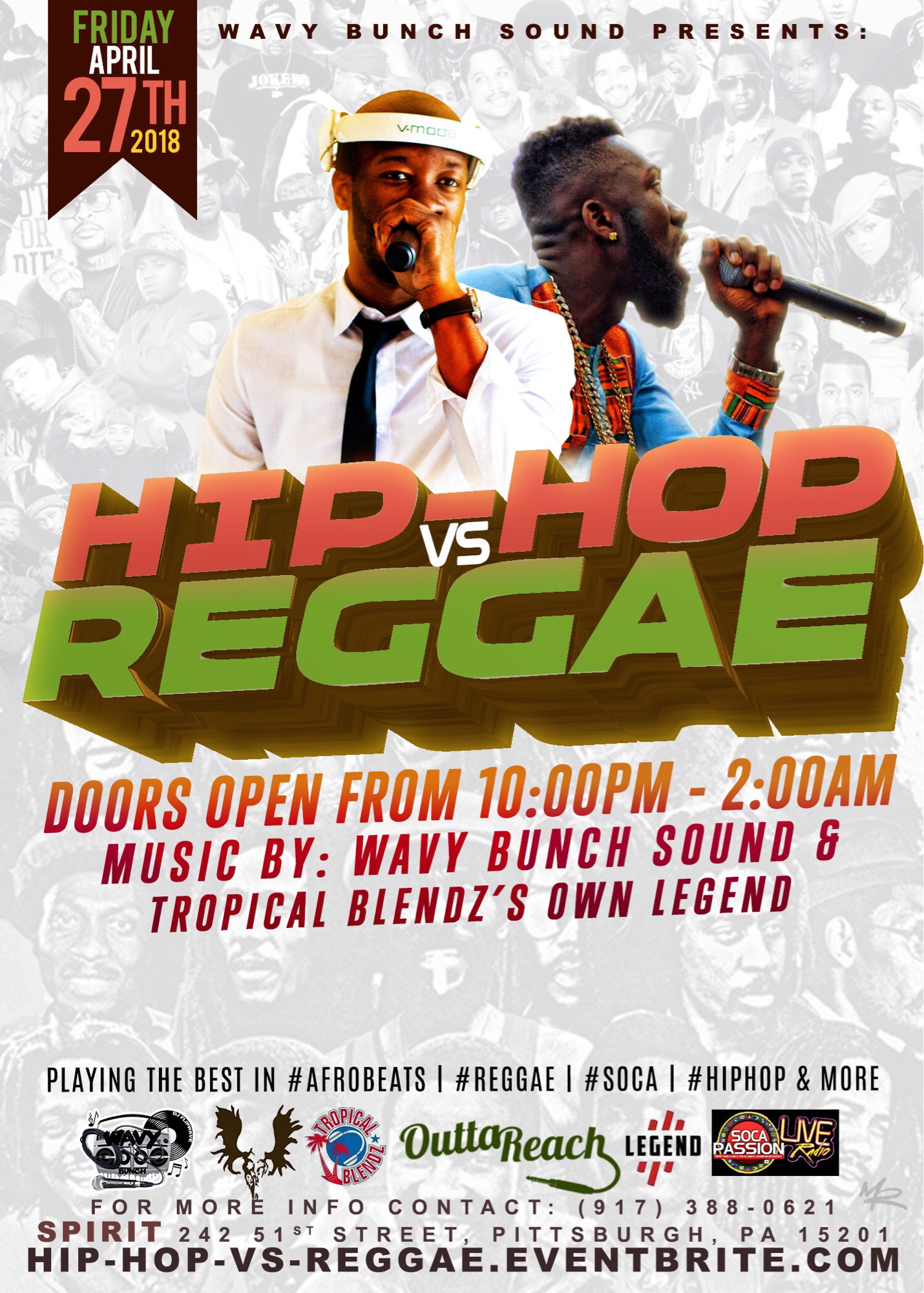 Hall: Wavy Bunch Sound presents: Hip-Hop vs Reggae