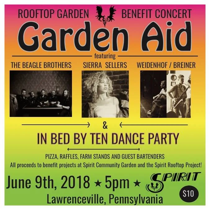 Both Floors: In Bed By Ten + Garden Aid - Rooftop Garden Benefit Concert