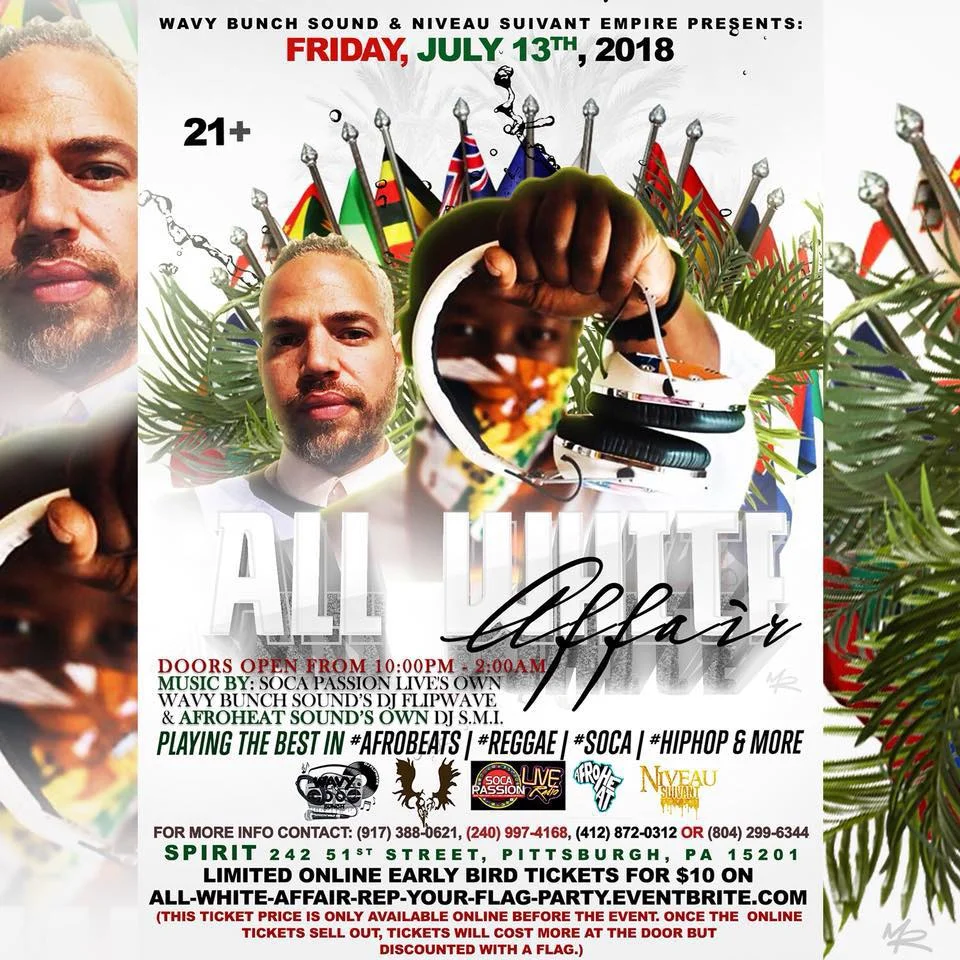 Hall: All White Affair: Rep Your Flag Party