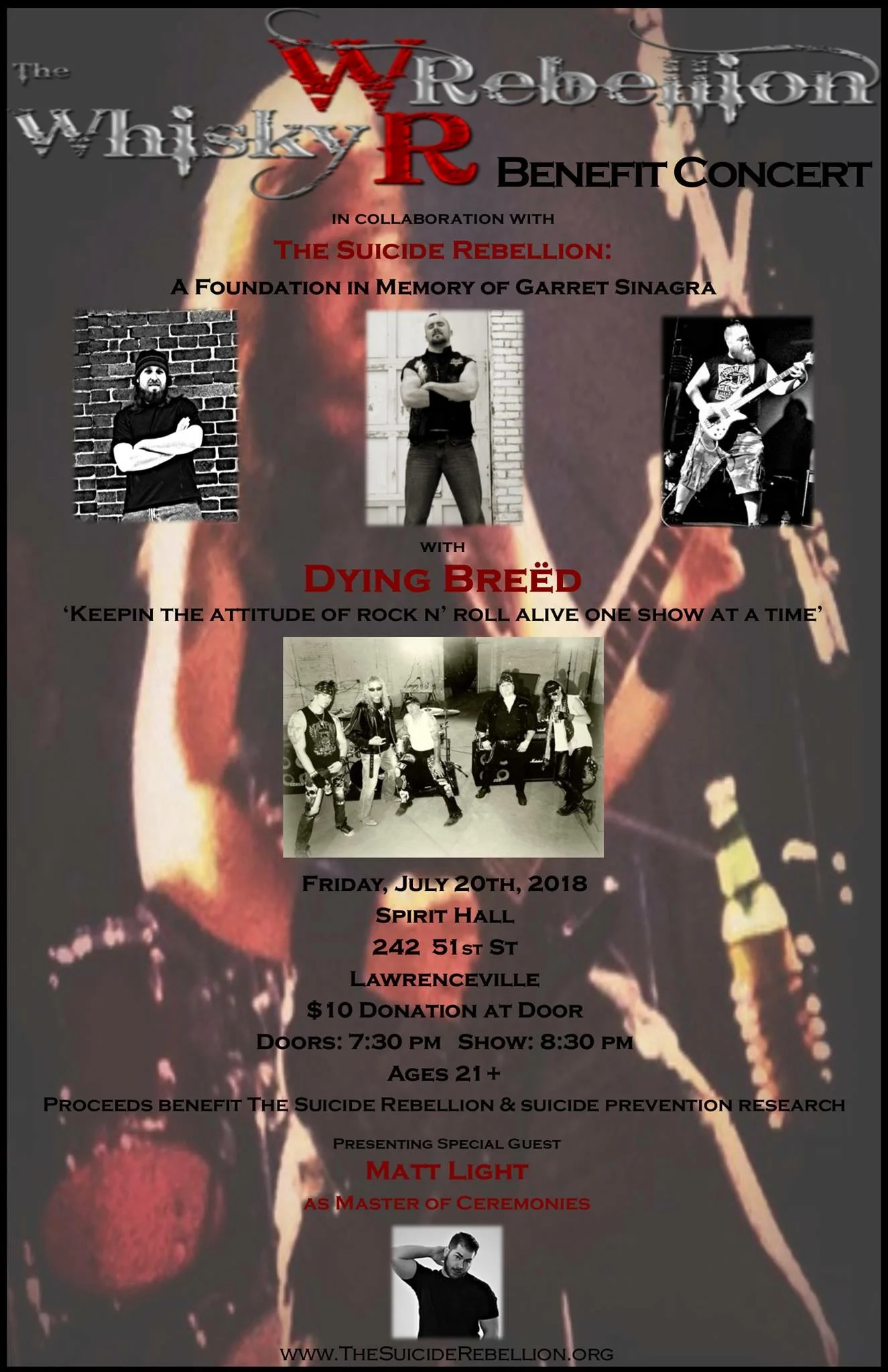 Hall: Whisky Rebellion Benefit Concert