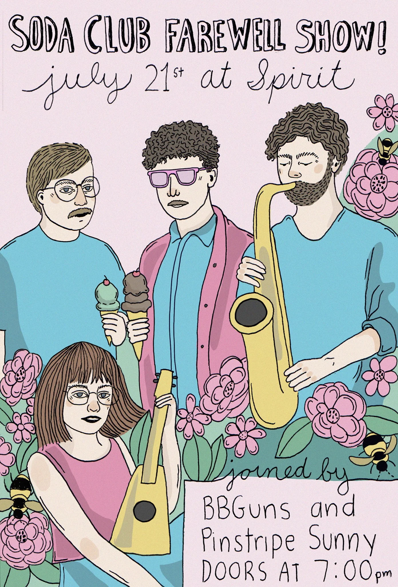 Hall: Soda Club Farewell Show