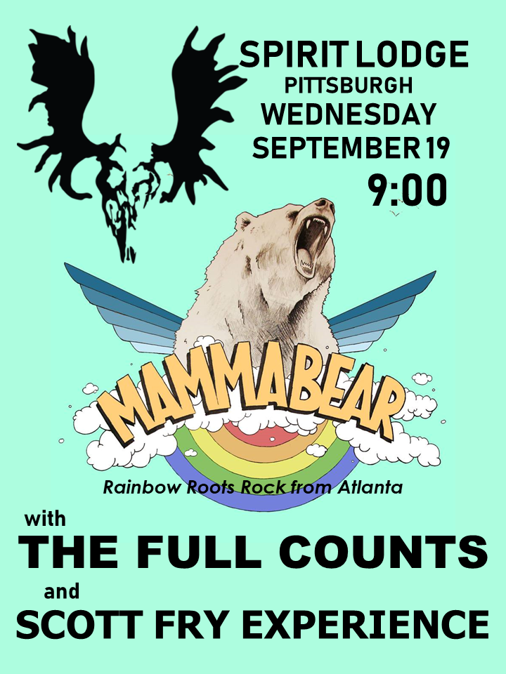Lodge: Mammabear (ATL) / The Full Counts / Scott Fry Experience