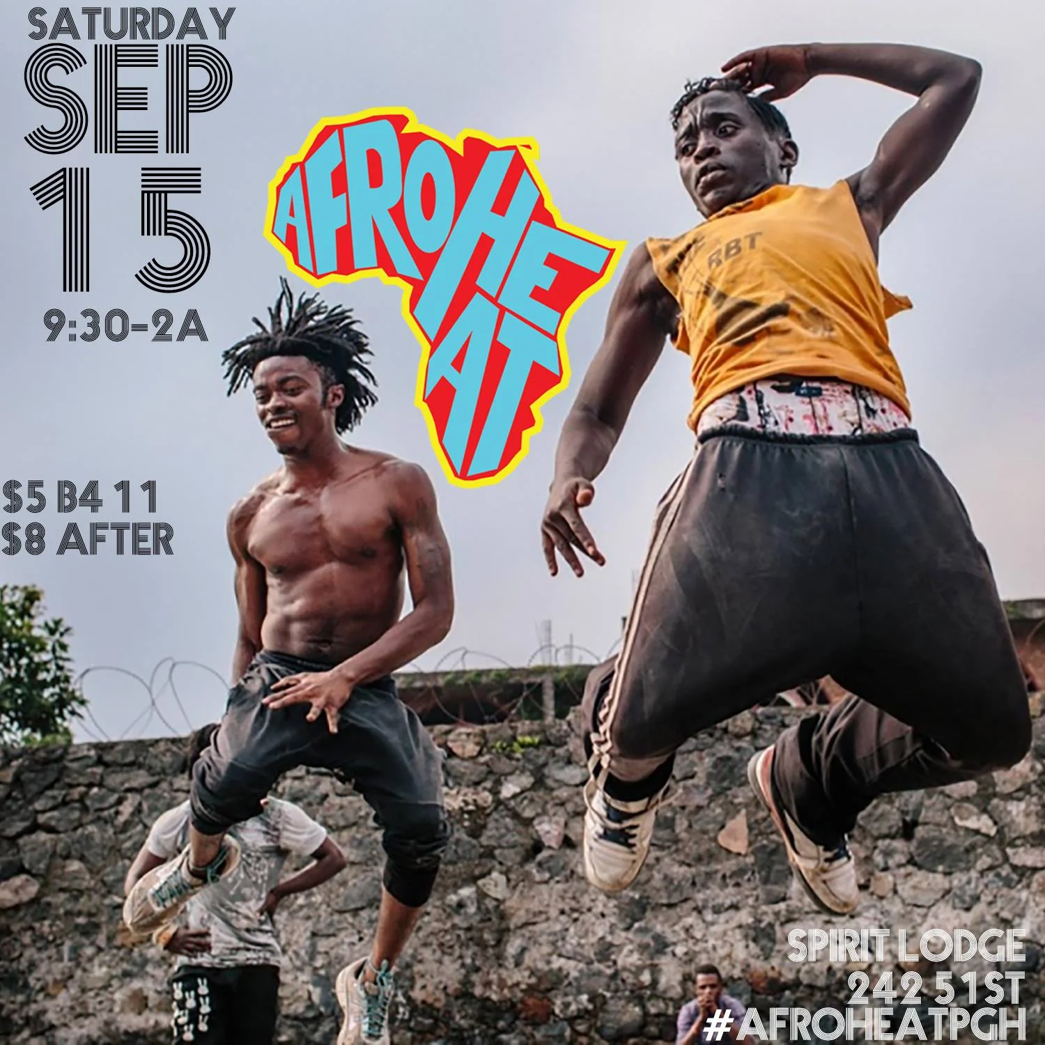 Lodge: Afroheat (3rd Saturdays)