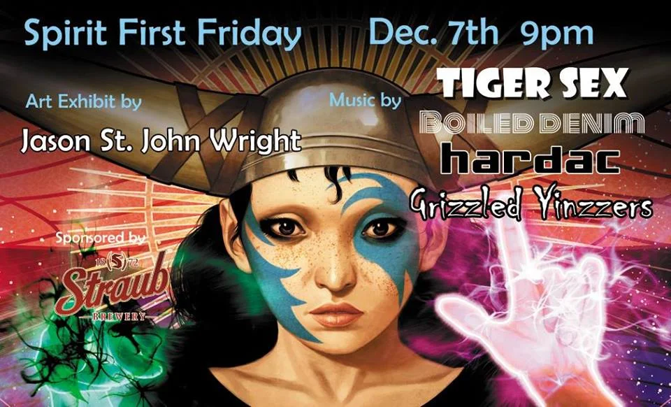 Lodge: Jason St. John Wright Art Show &amp; Music Extravaganza
