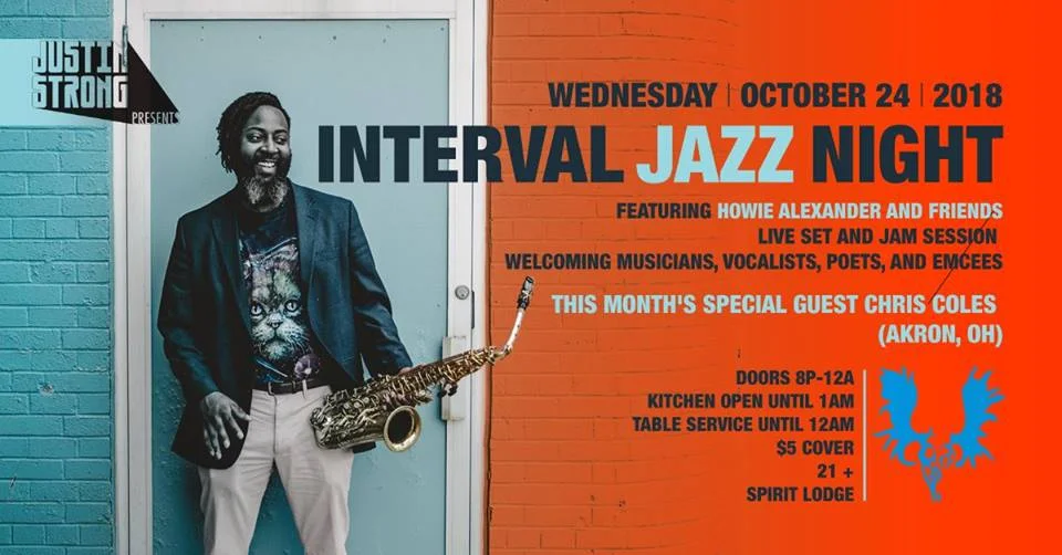 Lodge: Interval Jazz Night feat. Chris Coles [4th Wednesdays]