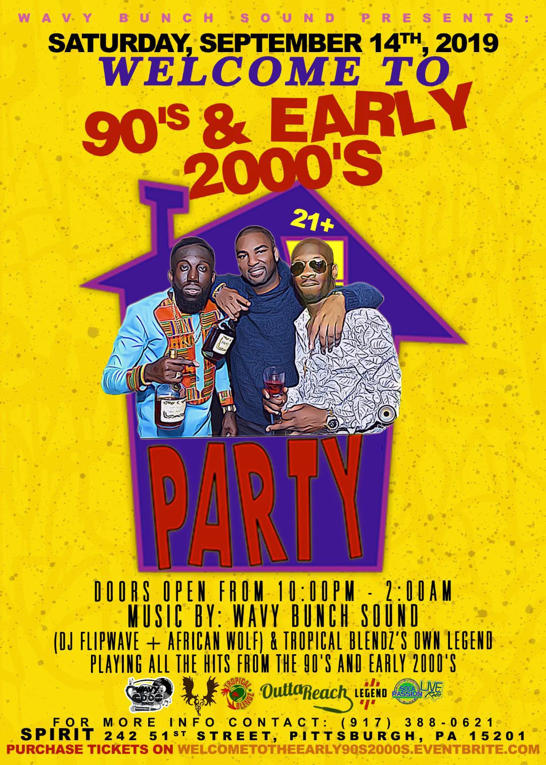 Hall: Wavy Bunch Sound presents: Welcome to The 90’s &amp; Early 2000’s Party