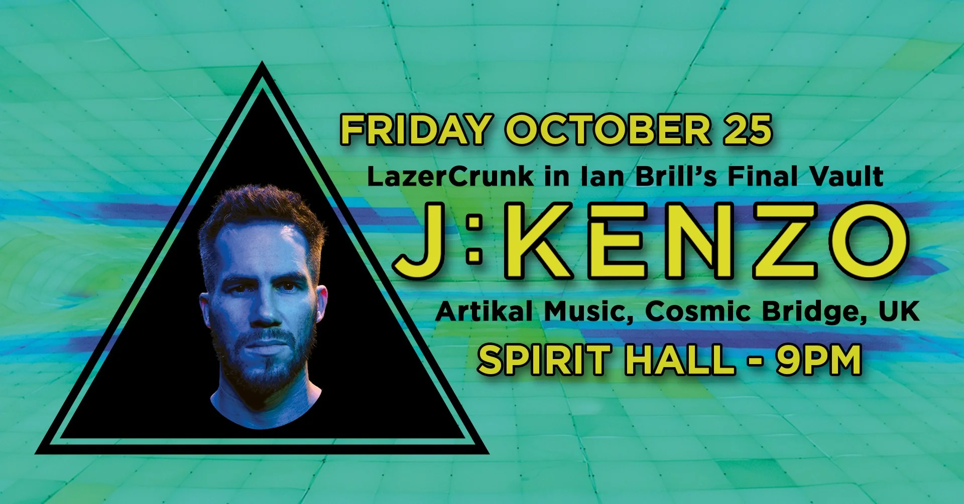 Hall: LazerCrunk Halloween w/ J : KENZO