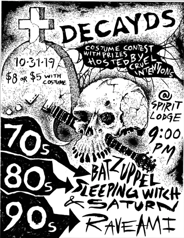 Lodge: Decayds - Bat Zuppel, Sleeping Witch &amp; Saturn, and Rave Ami