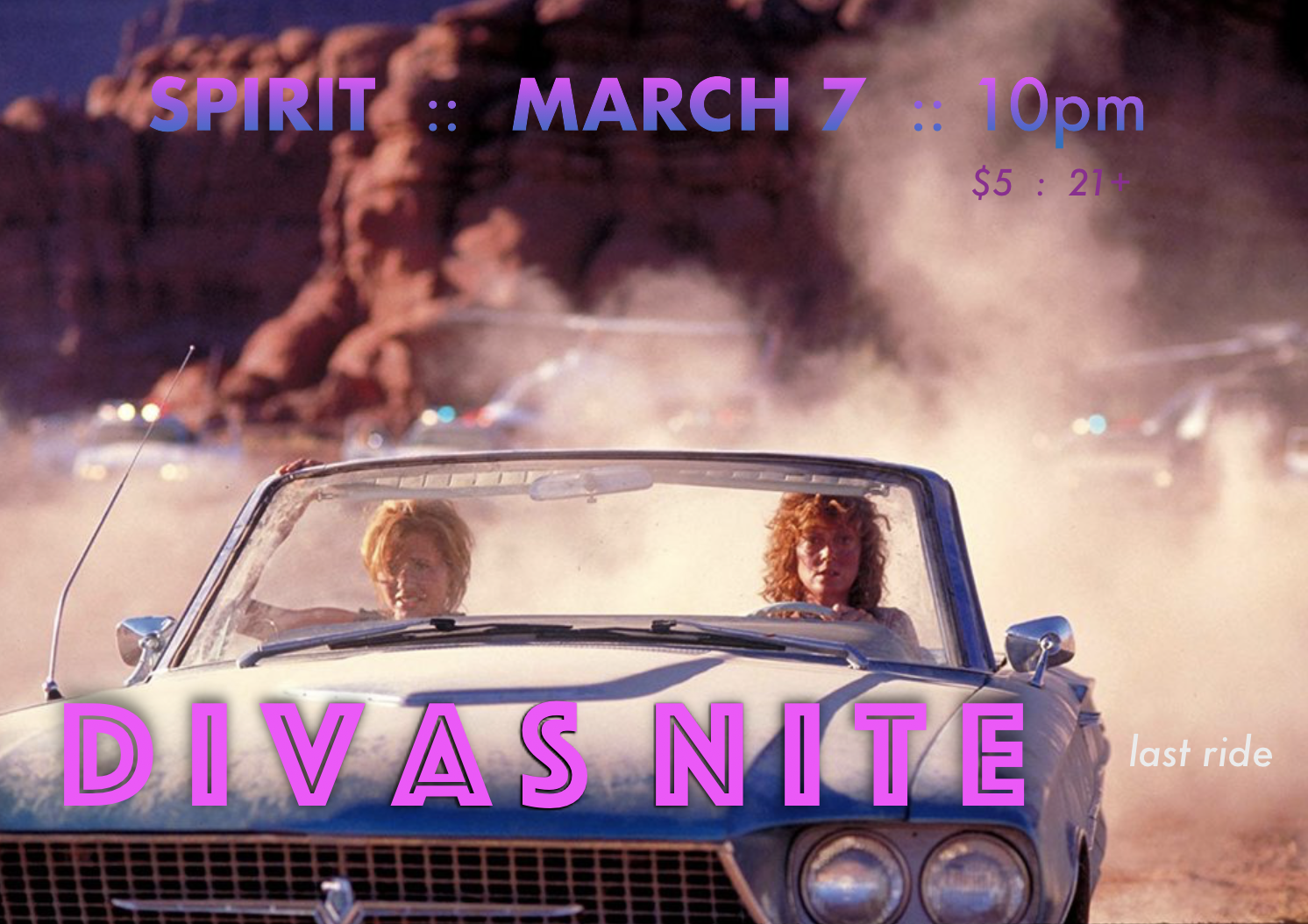 Hall: DIVAS NIGHT: the last ride