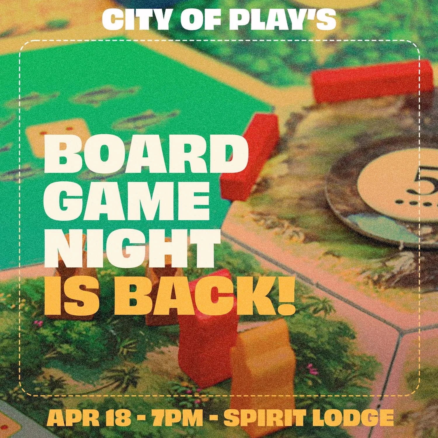 Lodge: City of Play Board Game Night