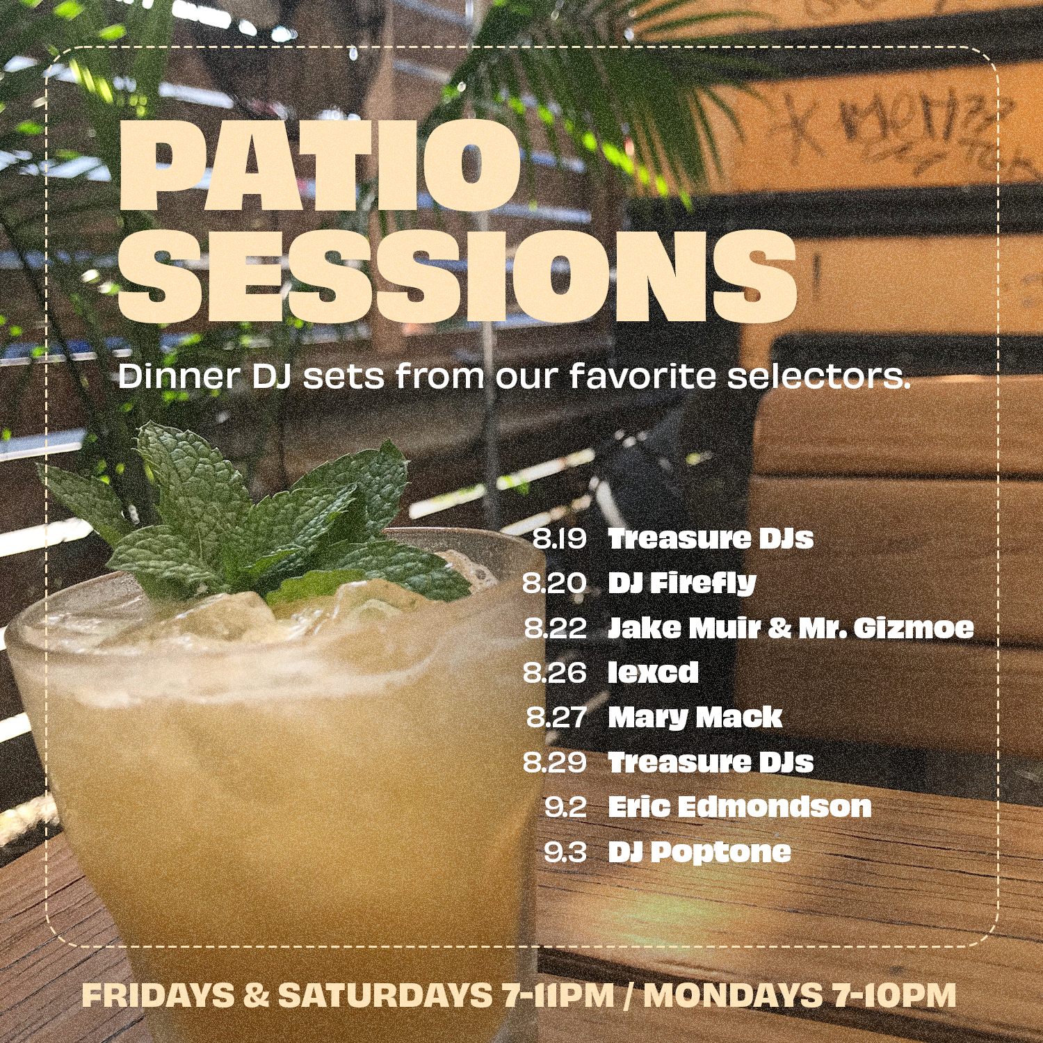 Patio: Eric Edmondson