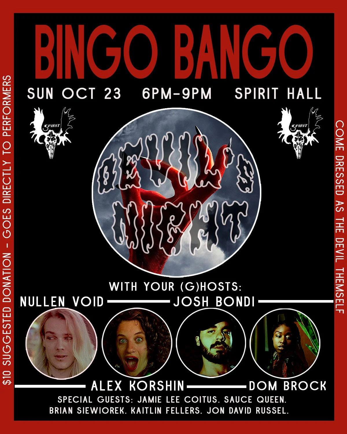 Hall: Devil's Night Bingo Bango
