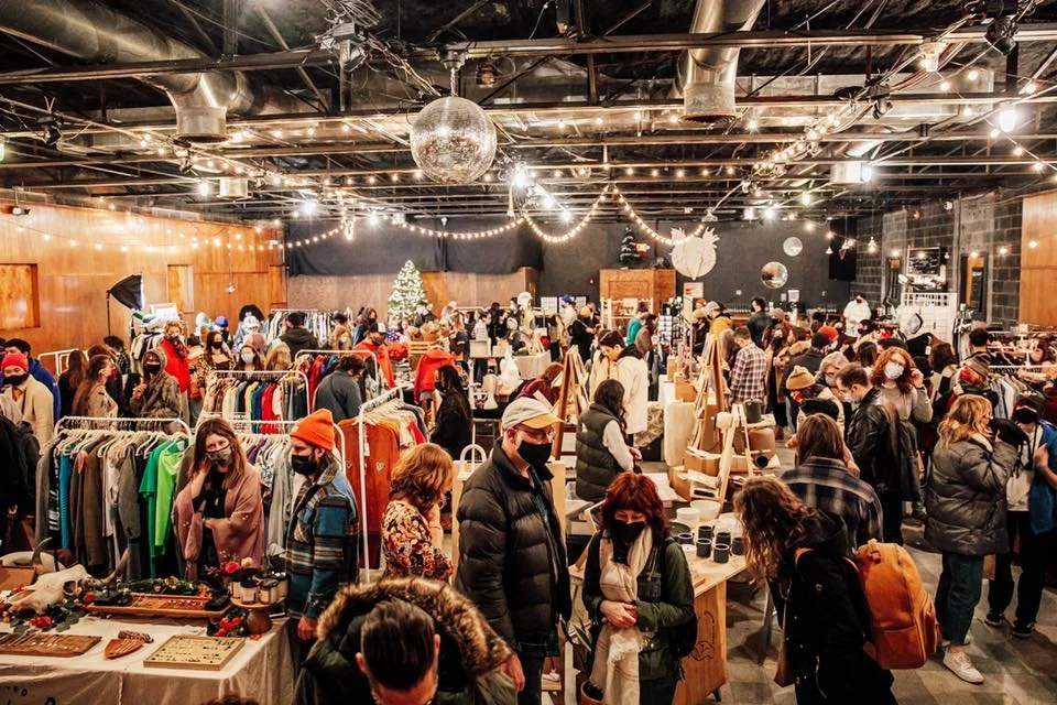 BOTH FLOORS: Made &amp; Found Holiday Market