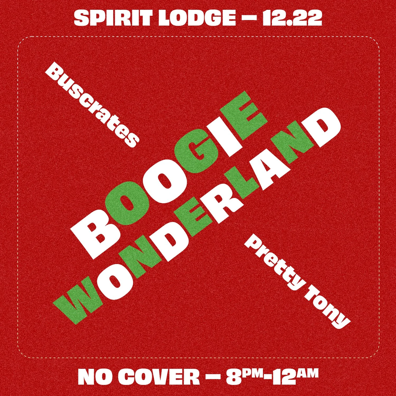 Lodge: Boogie Christmas w/ Buscrates &amp; Anthony Susan