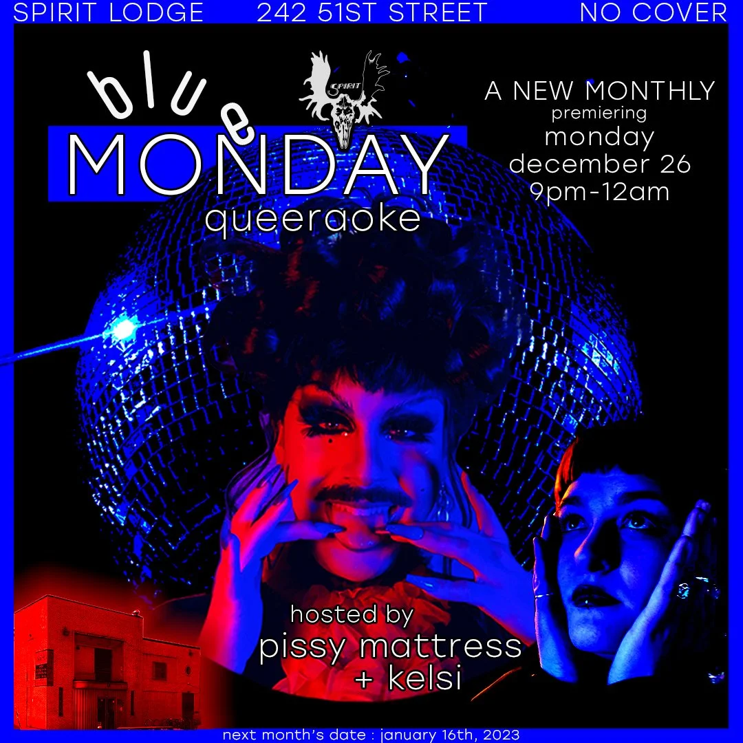 Lodge: Blue Monday Queeraoke