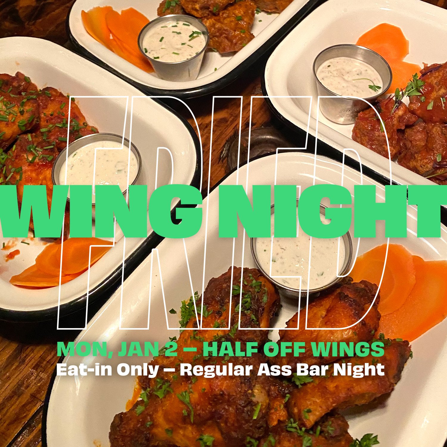 Lodge: FRIED/Wing Night