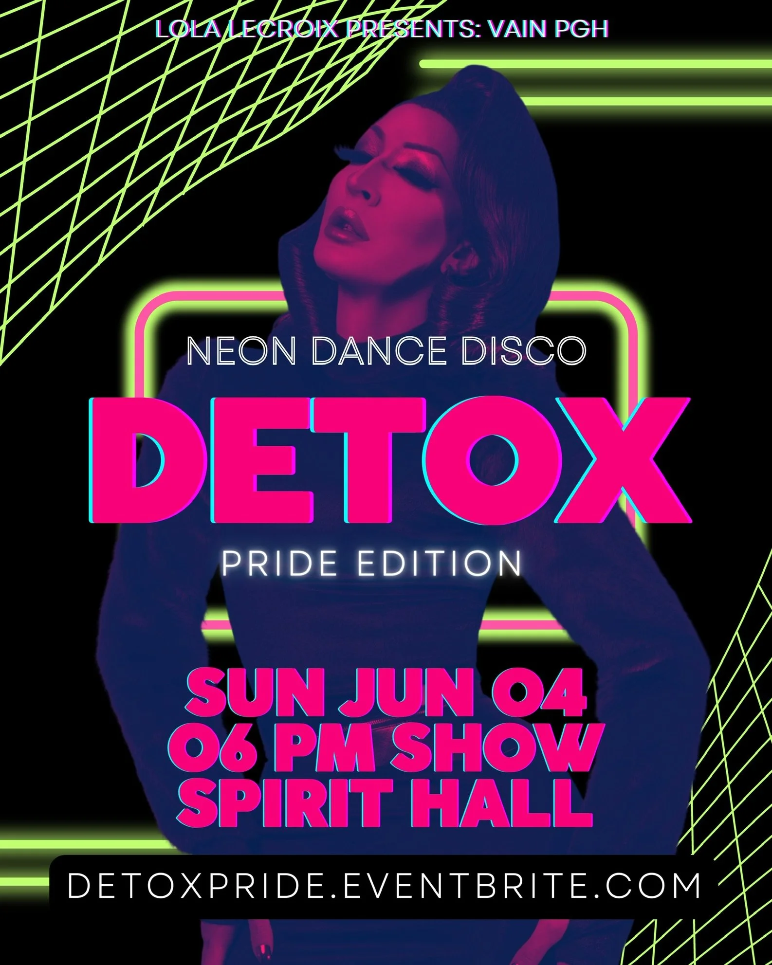 Lola LeCroix Presents: VAIN: NEON DANCE DISCO: PRIDE PARTY