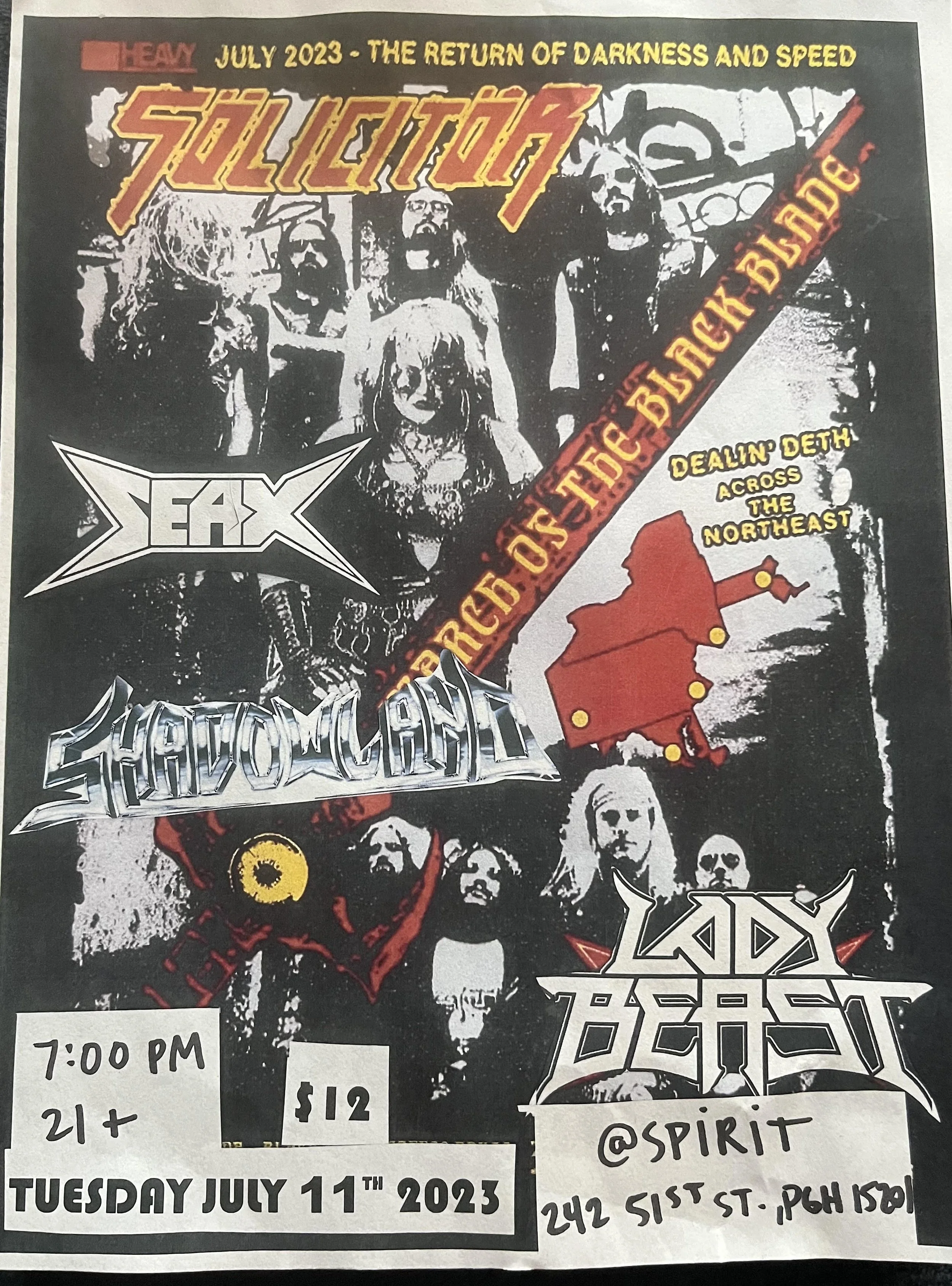 Solicitor, SEAX, Shadowland, and Lady Beast
