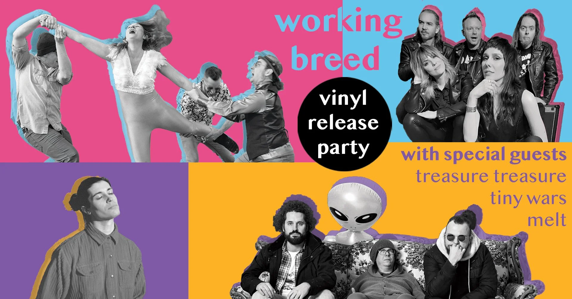 Working Breed Vinyl Release Party
