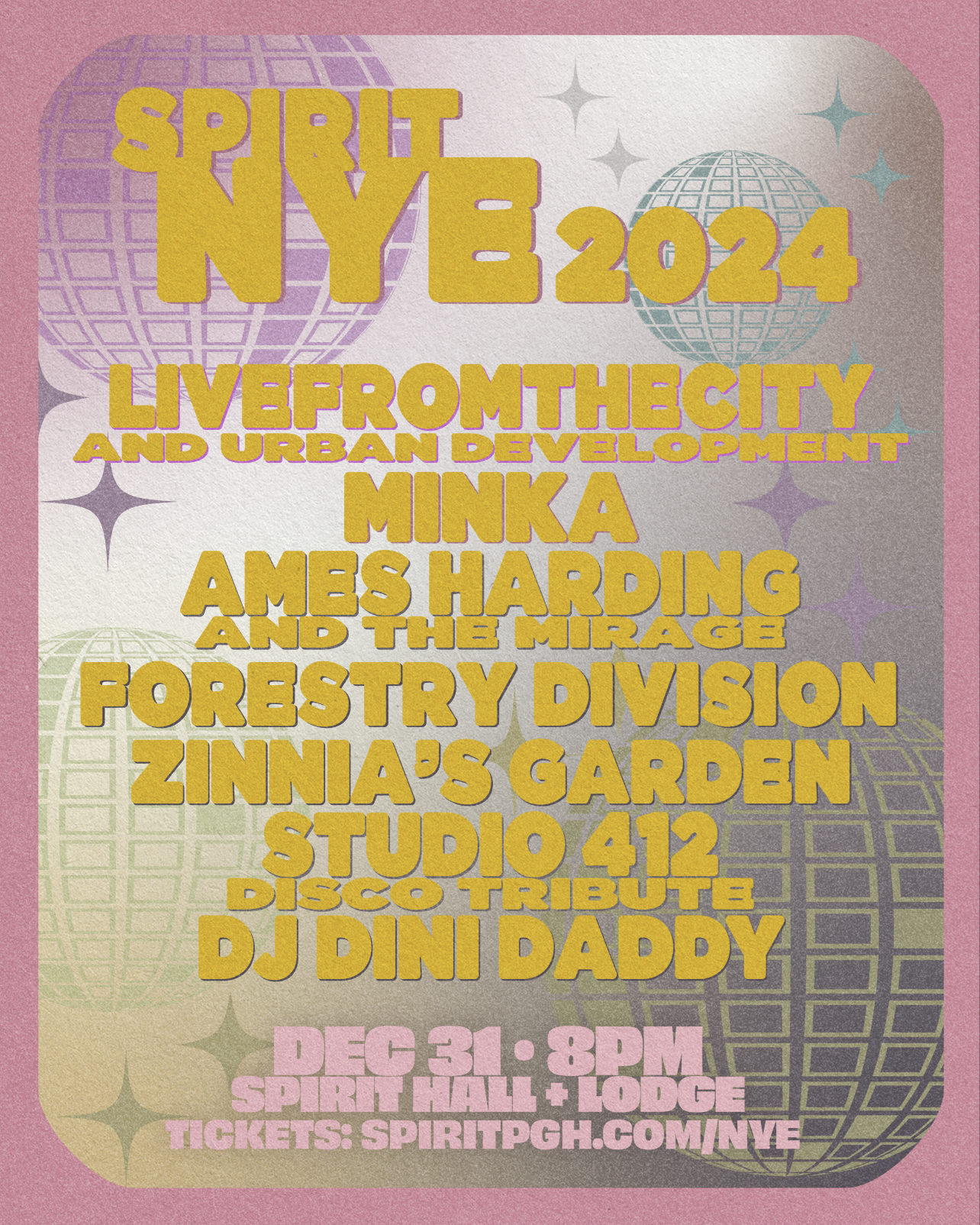 SPIRIT New Year's Eve 2024