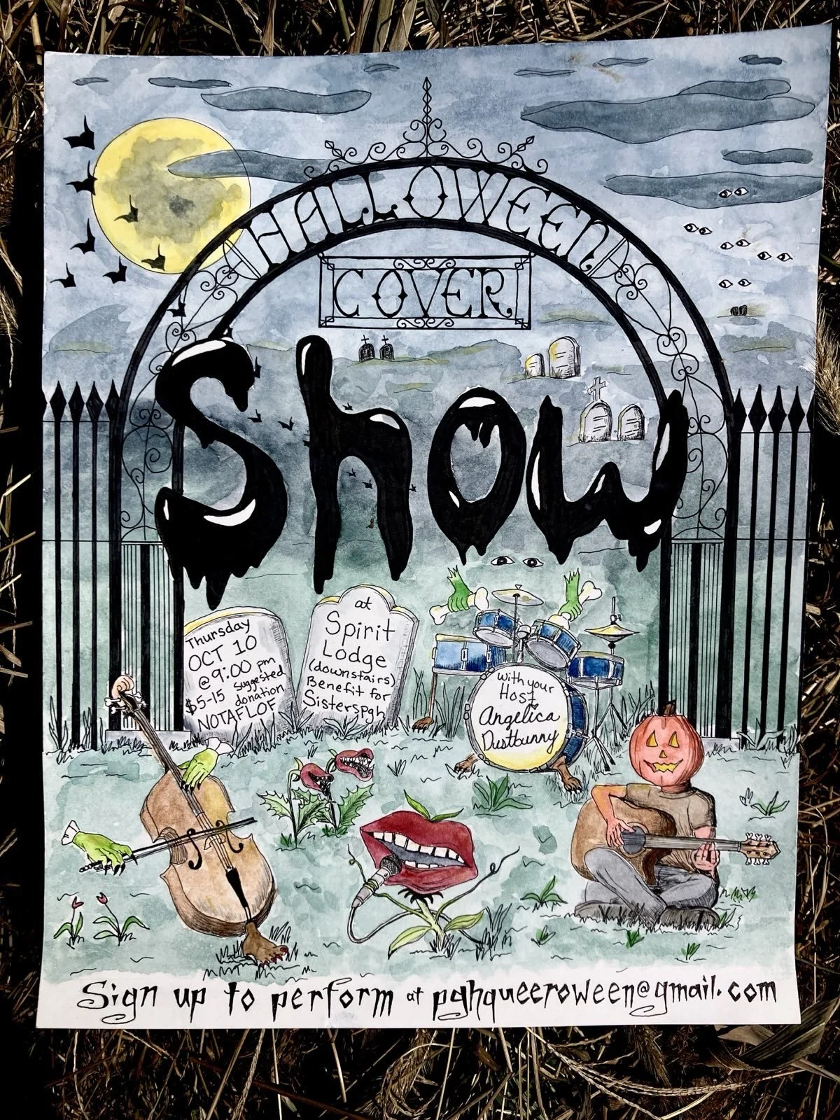 Queeroween Cover Show benefit for Sisters PGH 