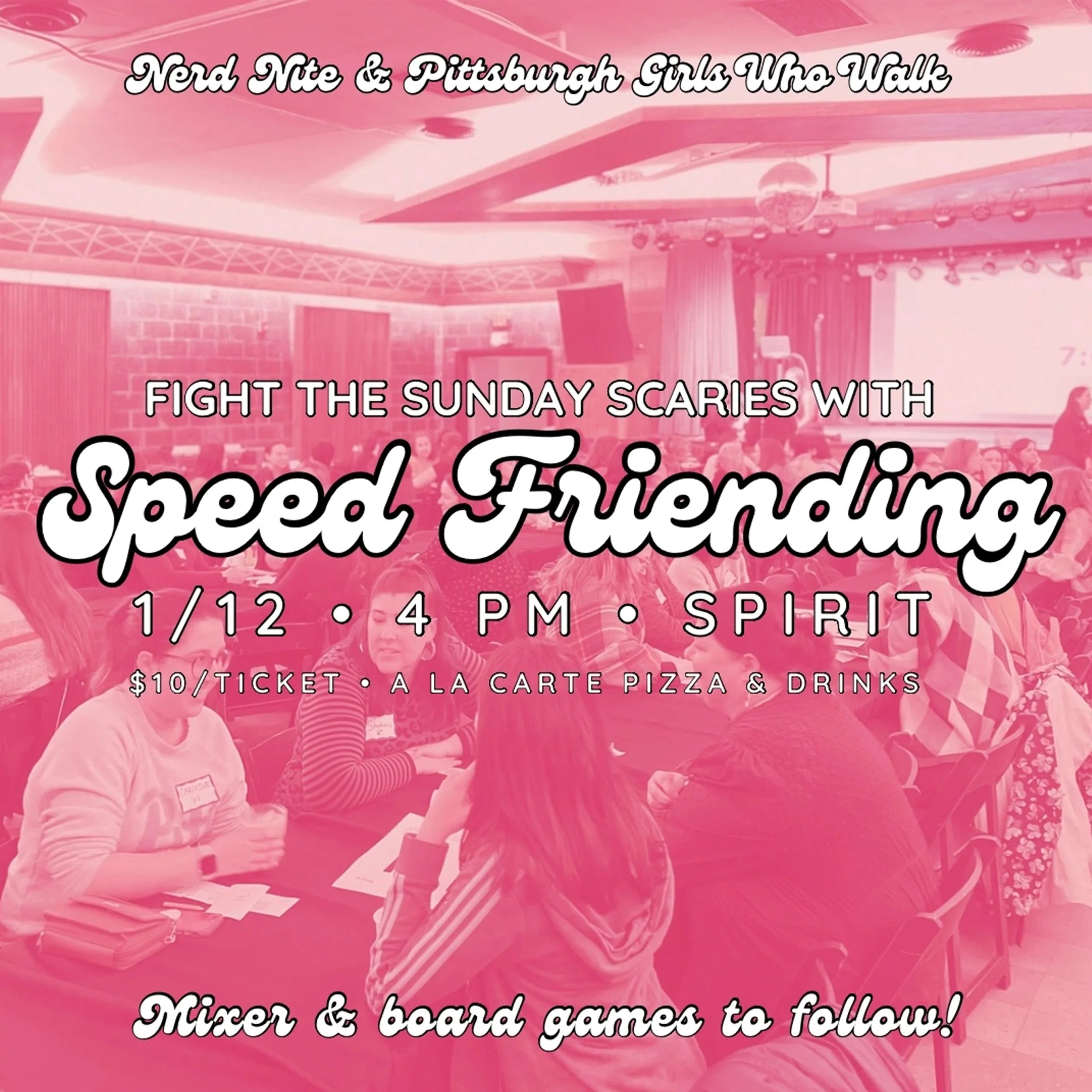 Women's Mixer - Fight the Sunday Scaries
