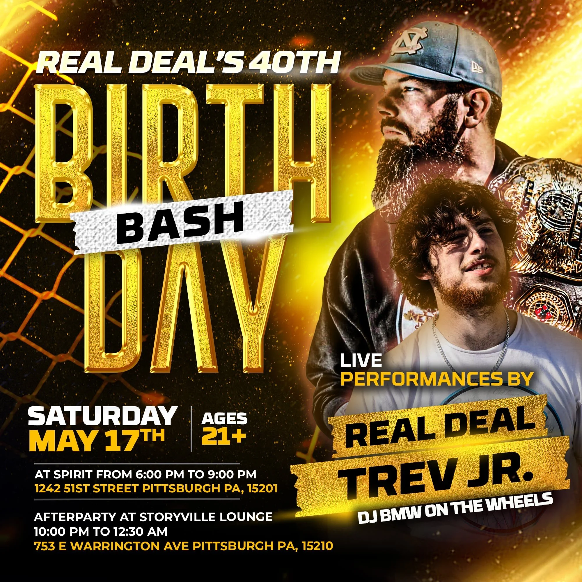 Real Deal's 40th Birthday Bash