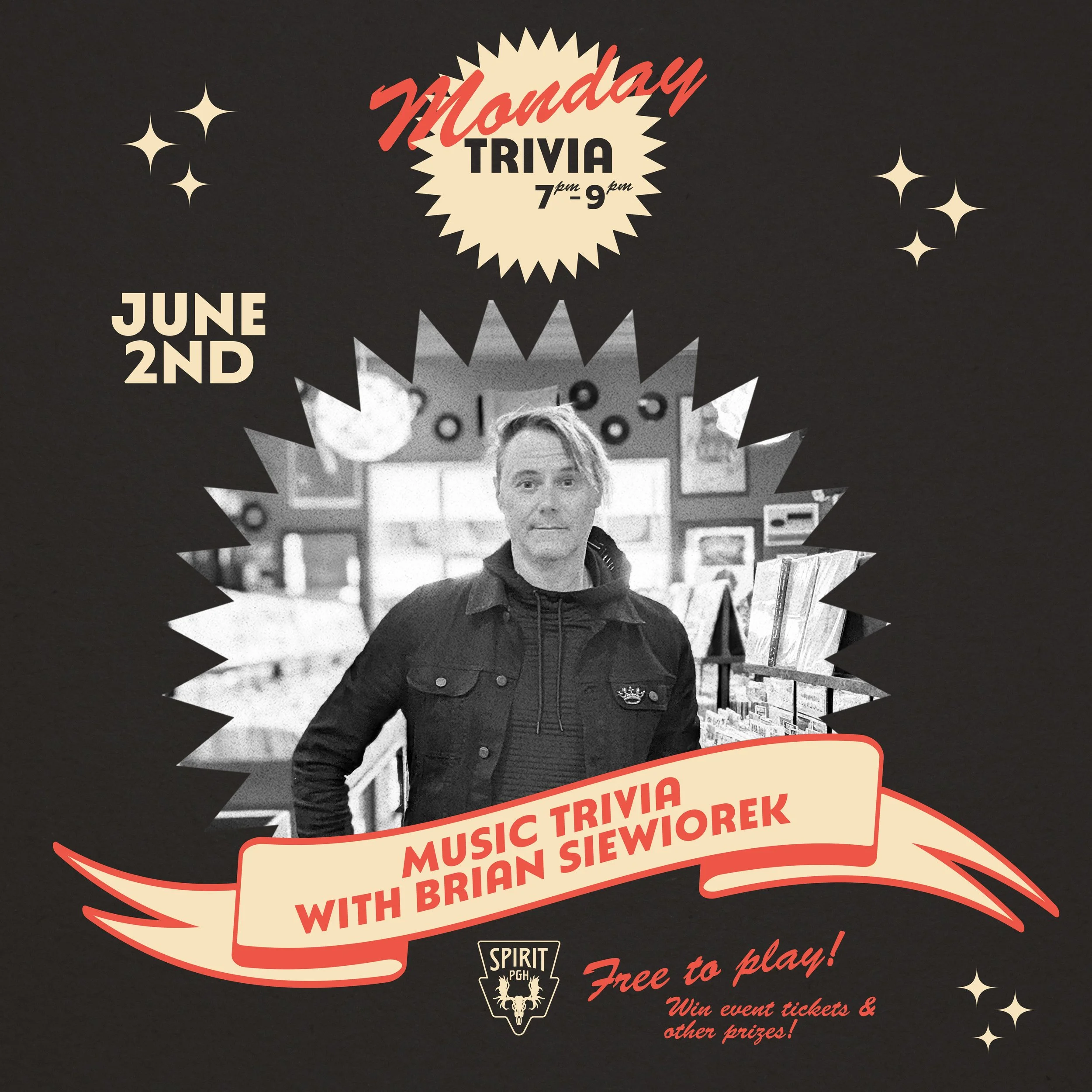 Music Trivia Night with Brian Siewiorek