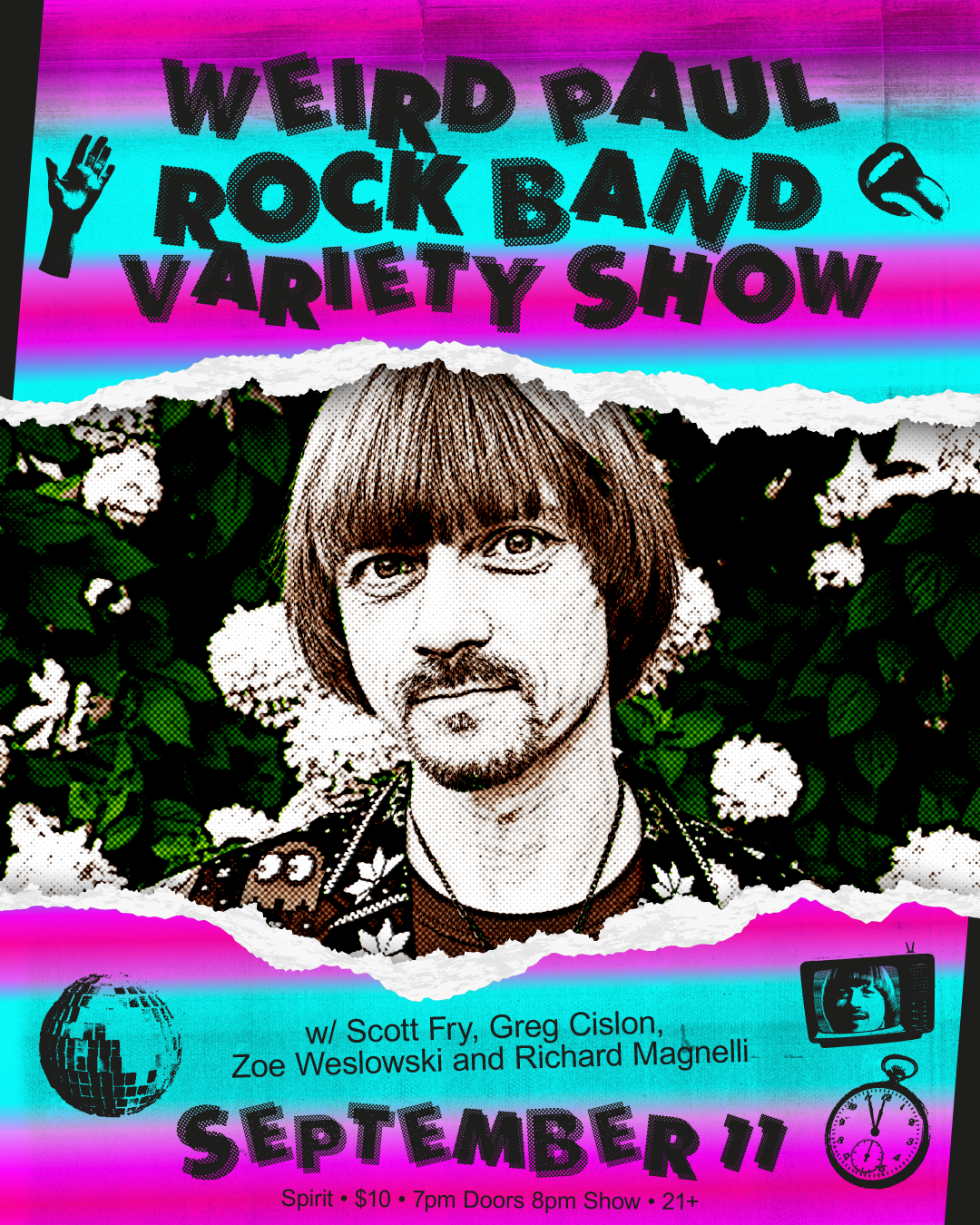 Weird Paul Rock Band Variety Show