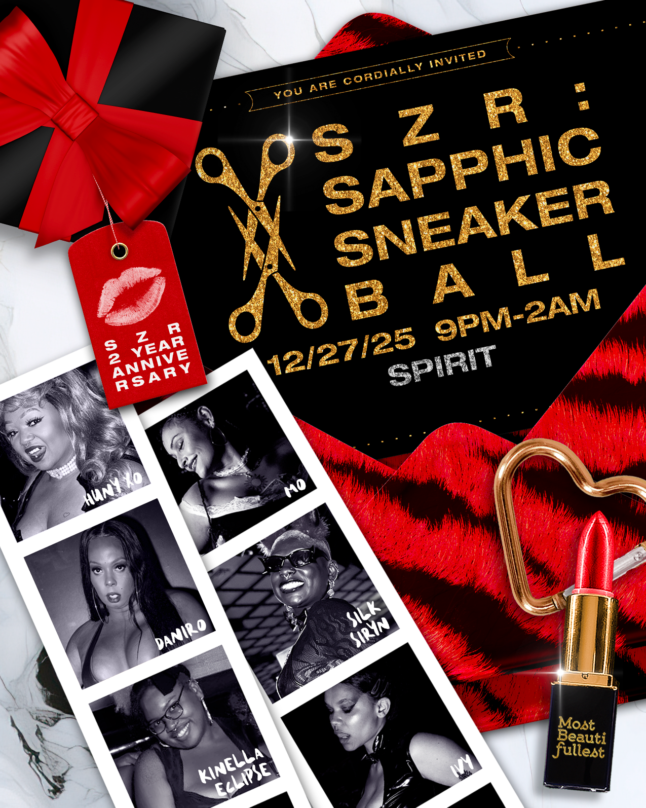SZR 2 Year Anniversary: Sapphic Sneaker Ball
