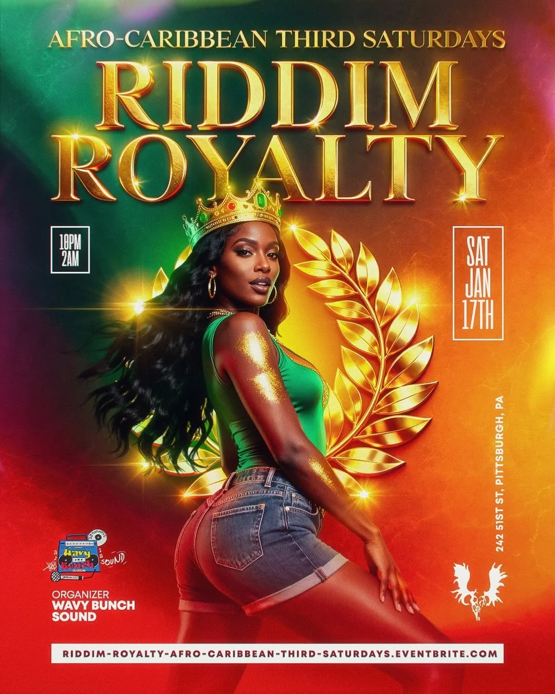 Afro Caribbean Saturdays: Riddim Royalty