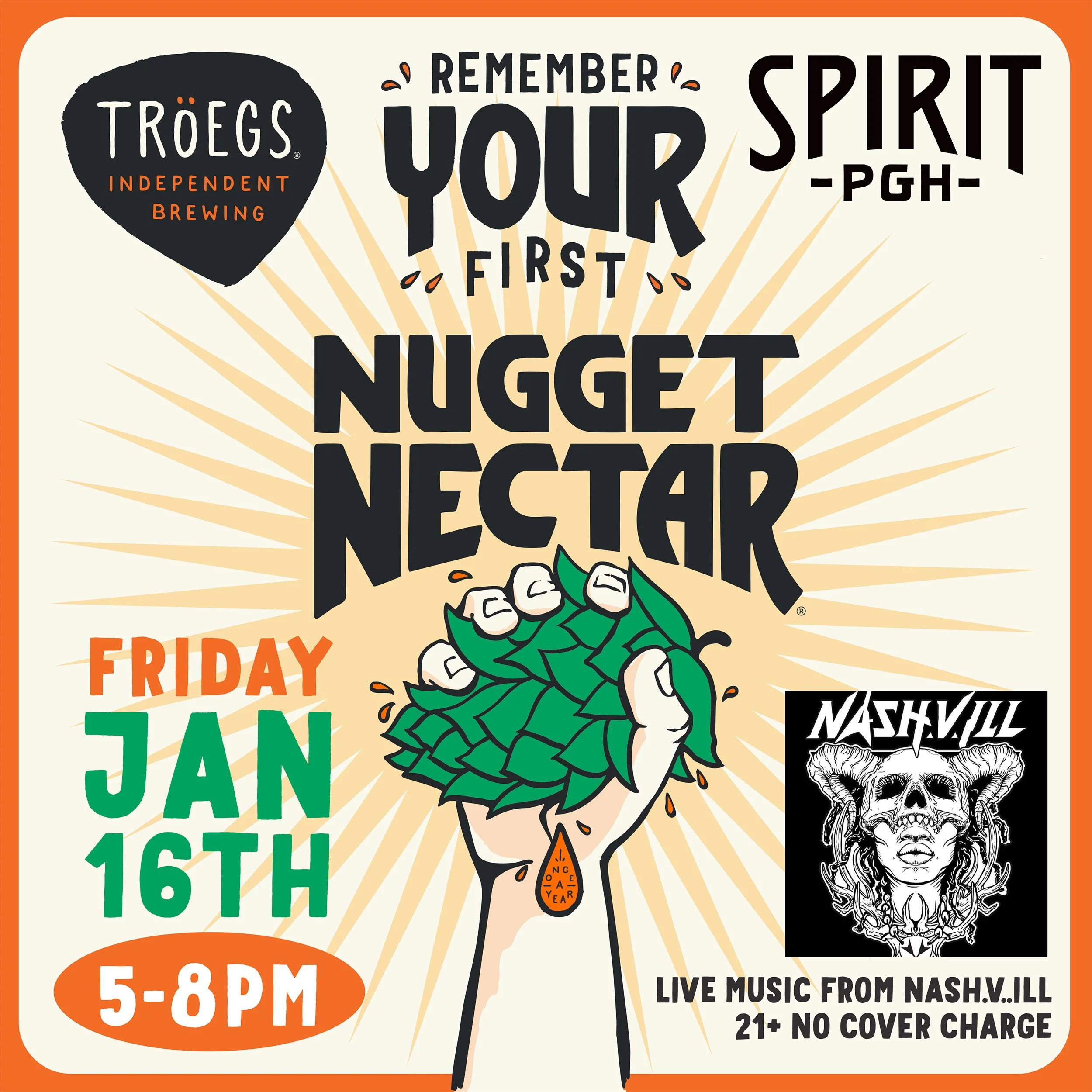 Troegs Nugget Nectar First Squeeze