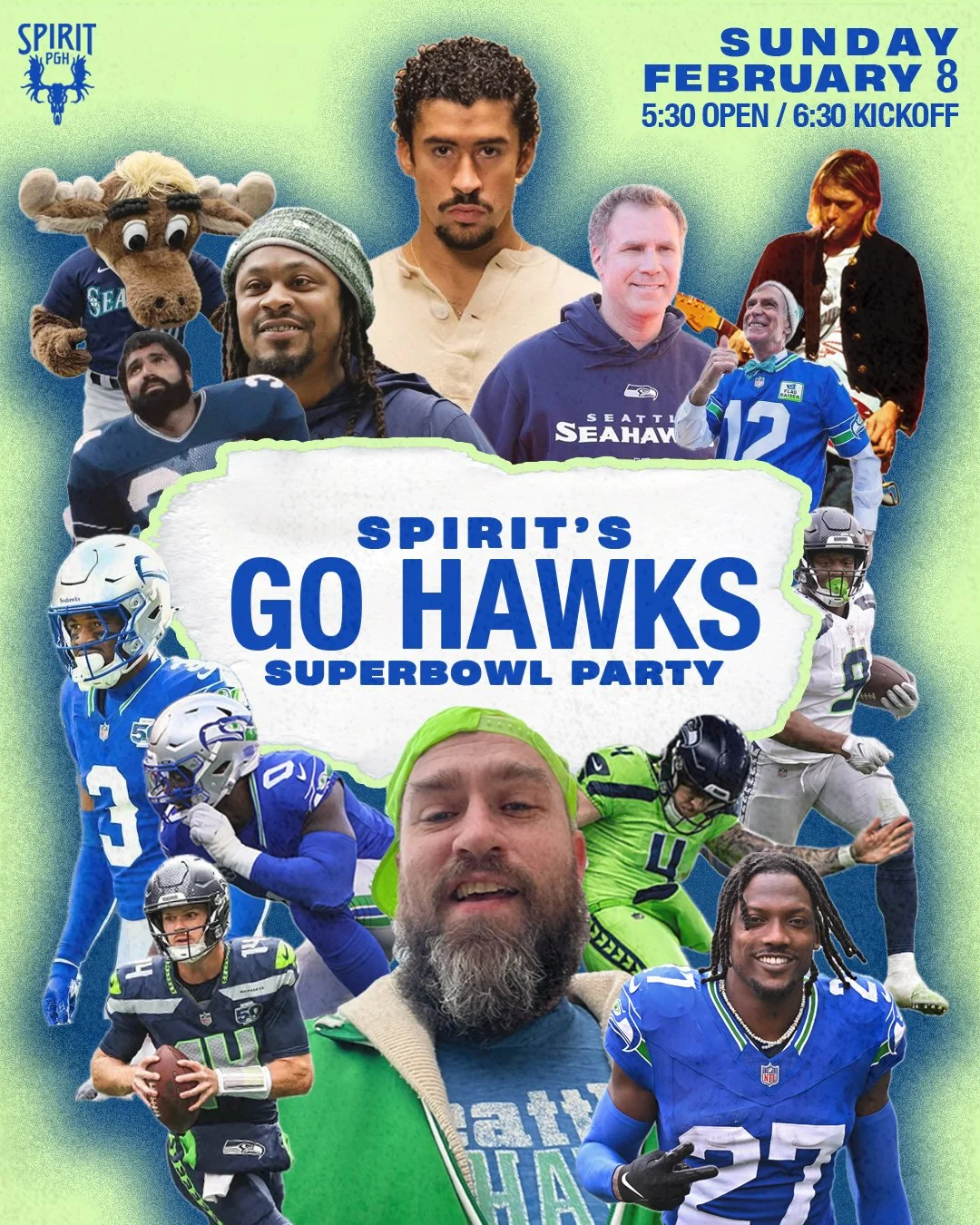 Spirit's Super Bowl Party