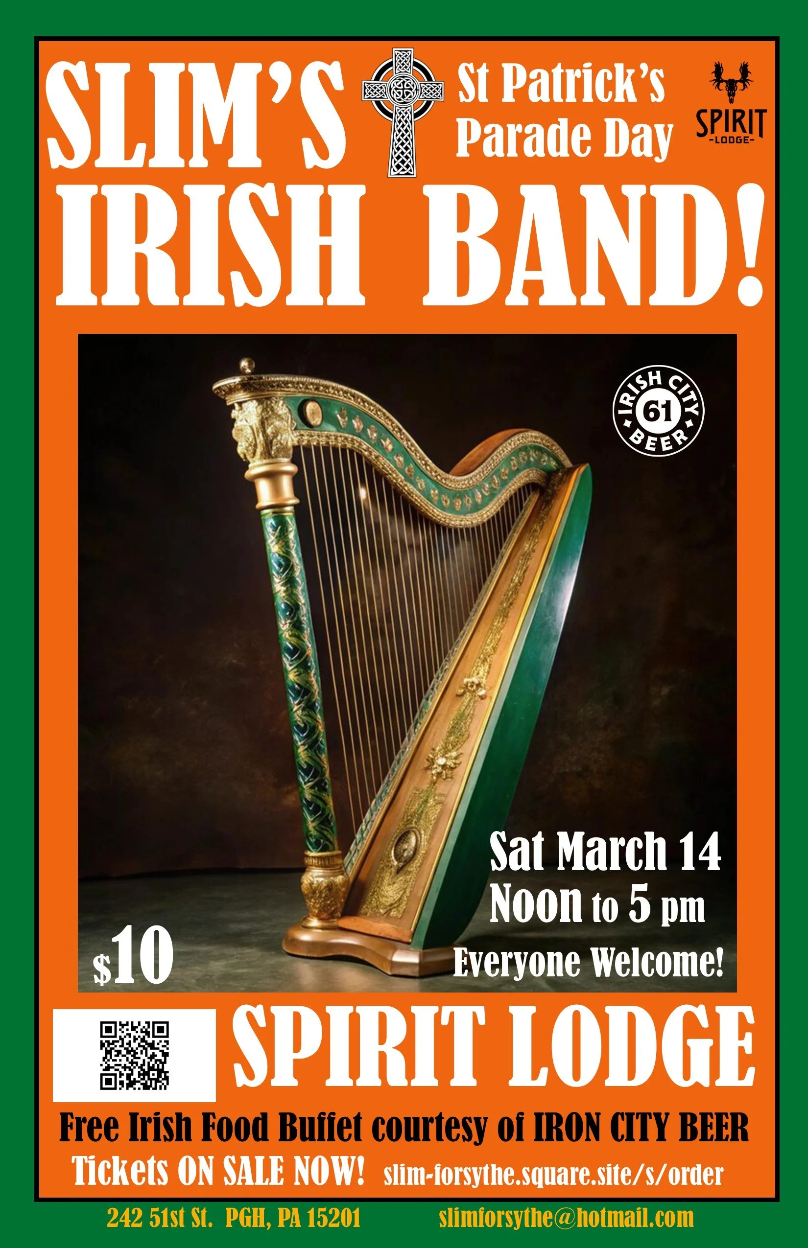 Slim's Irish Band St. Patrick Parade Day