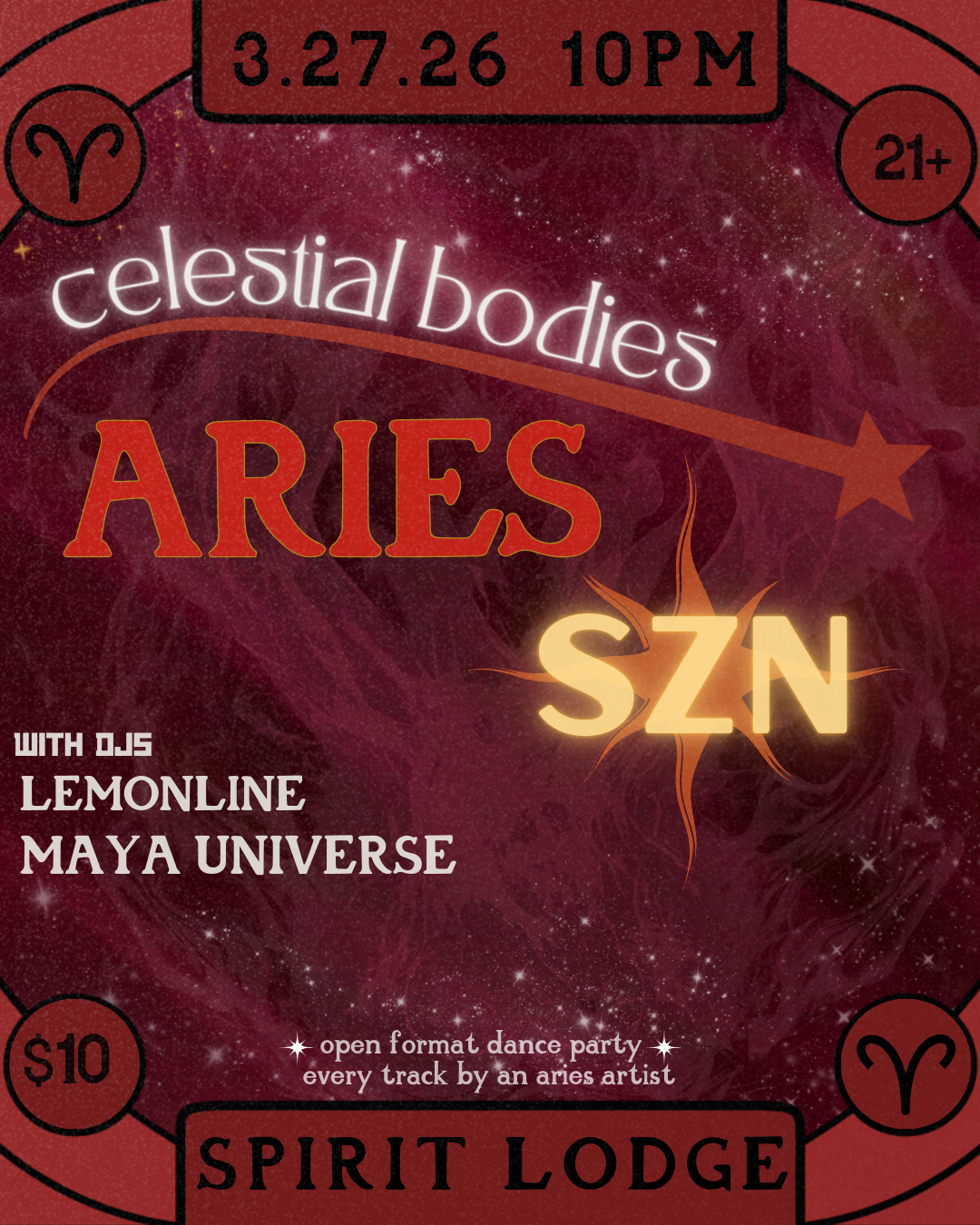  Celestial Bodies: ARIES SZN