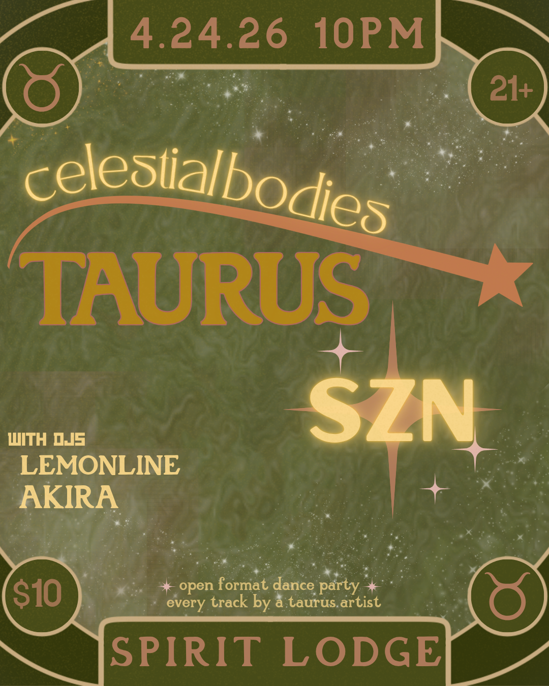  Celestial Bodies: TAURUS SZN