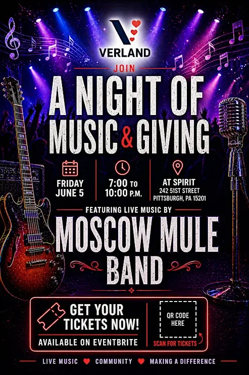Join Verland for a Night of Music and Giving