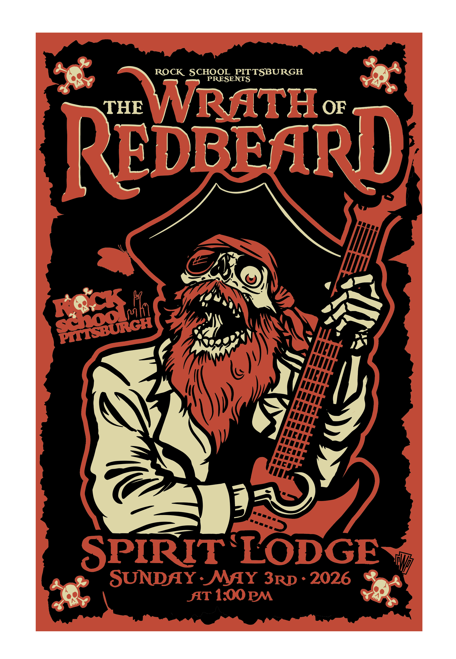 Rock School Pittsburgh Presents: The Wrath of Redbeard